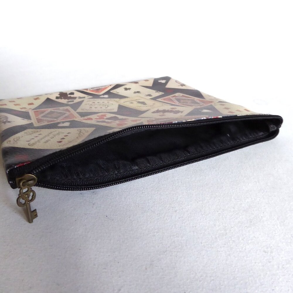 JAPAN JAPANESE ALICE ON WEDNESDAY WONDERLAND ZIPPERED POUCH (PRE-OWNED) - Picture 4 of 7